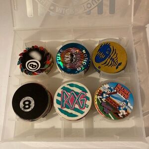 Vintage POGS 90s Spiderman Slush Puppies Poison Slammers Power Rangers